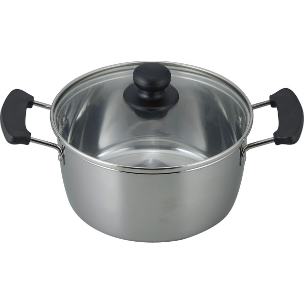 レシード ステンレス両手鍋（２０ｃｍ）