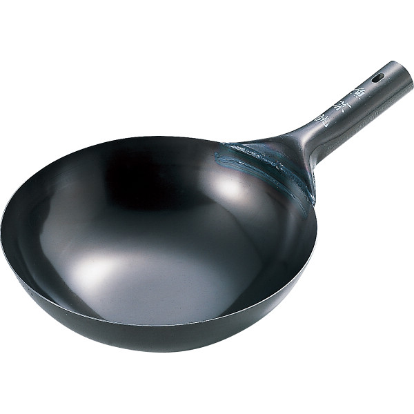 魚菜 鉄共柄北京鍋（２７ｃｍ）