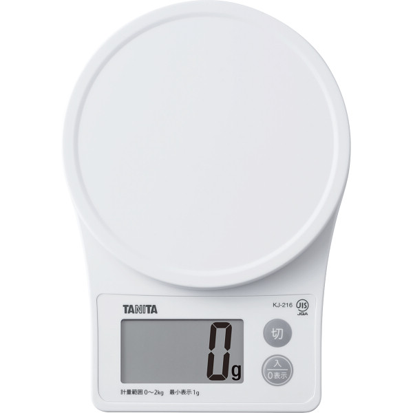 タニタ デジタルクッキングスケールホワイト