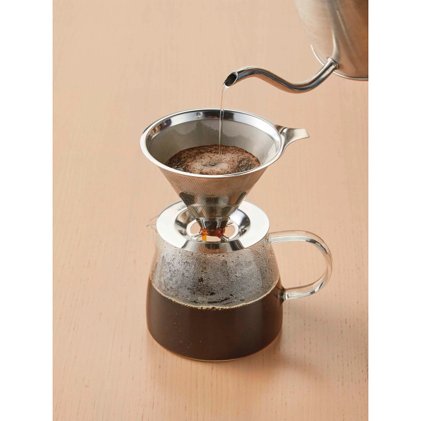 ペーパーレス ステンレスコーヒーフィルター