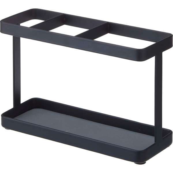 ドライヤー＆ヘアアイロンスタンドブラック