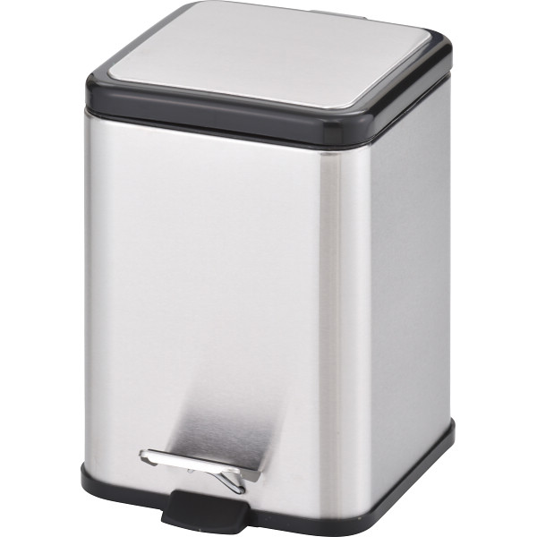 マイトラッシュⅡ ステンレス角型ペダルペール（６Ｌ）