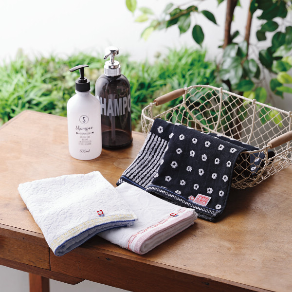 柄おまかせ（今治タオル）フェイスタオル３枚セット