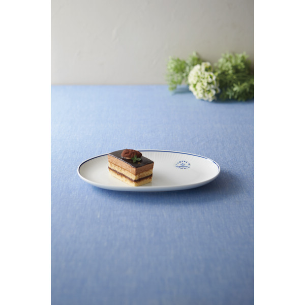 ロイヤルコペンハーゲン ブルーライン オーバルディッシュ