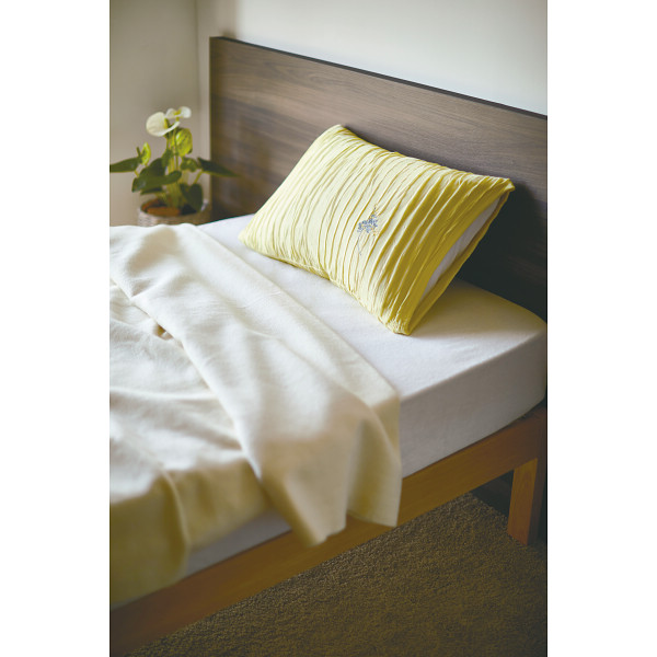 ミアミモザ もこふあニットピローケース２枚セット