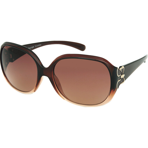 ルドルフバレンチノ サングラスブラウンハーフ