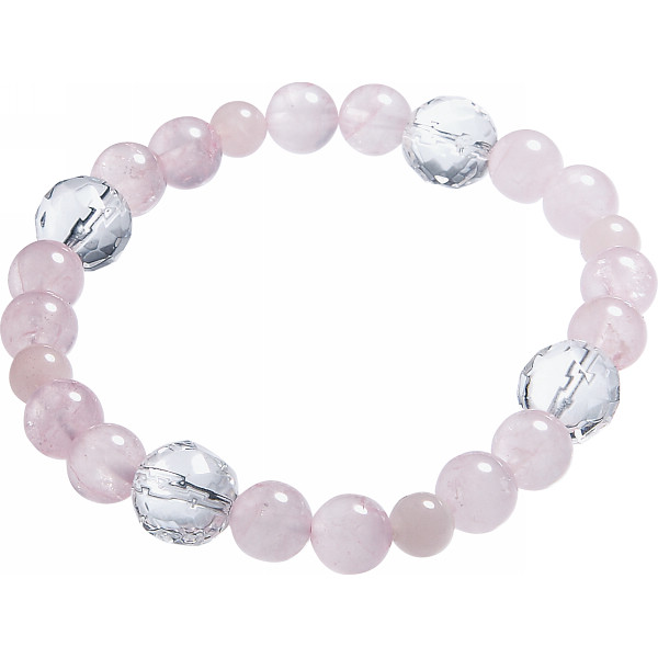 ヴィクトリアンローズ パワーストーンブレスレットローズクォーツ