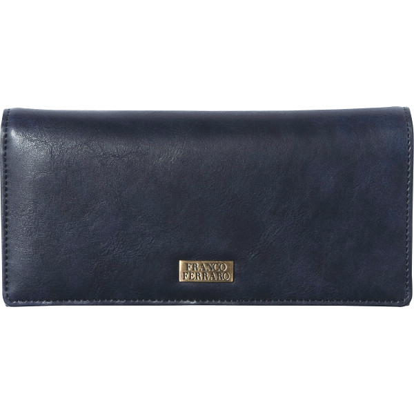 フランコフェラーロ 長財布ネイビー