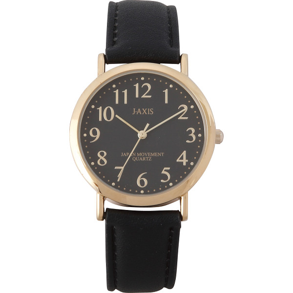 メンズ腕時計ブラック