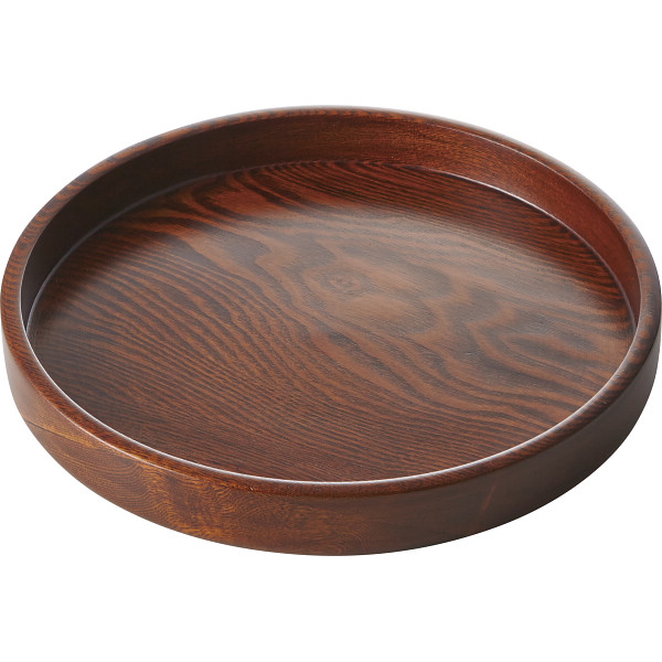 うるし 匠茶盆 尺