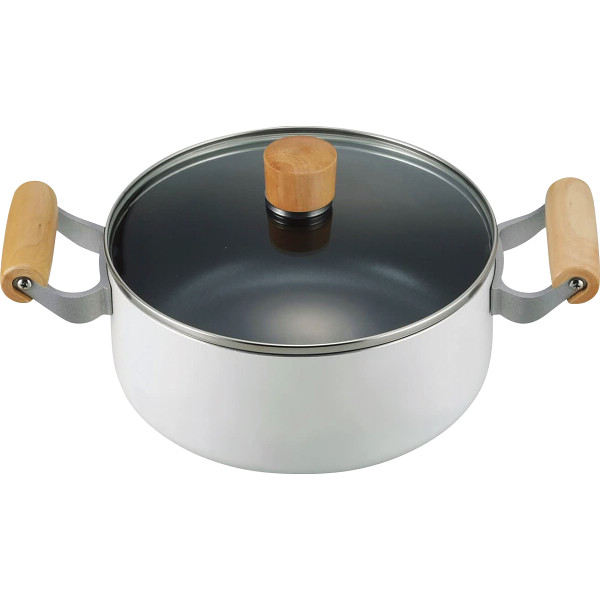 ノルディーズ アルミ両手鍋（２０ｃｍ）