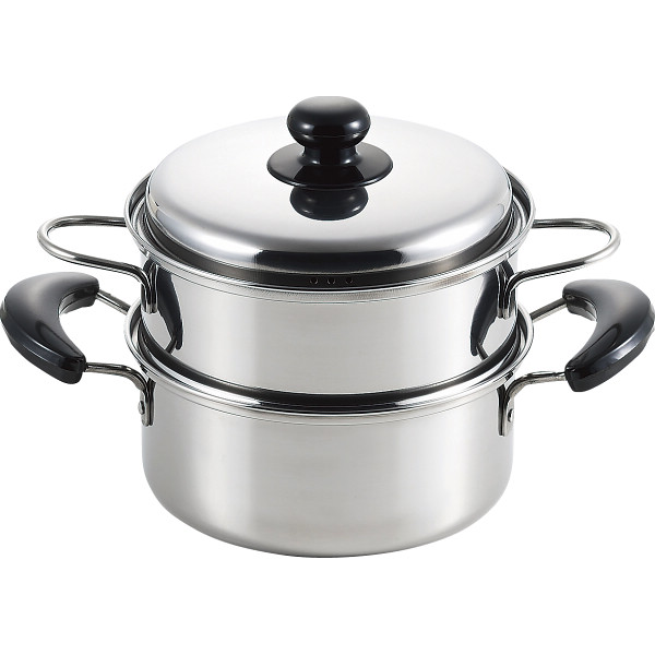 陳建一 二段蒸し器（１８ｃｍ）