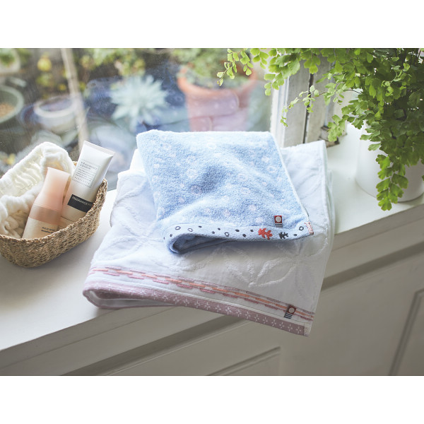 柄おまかせ（今治タオル）バス・フェイスタオルセット