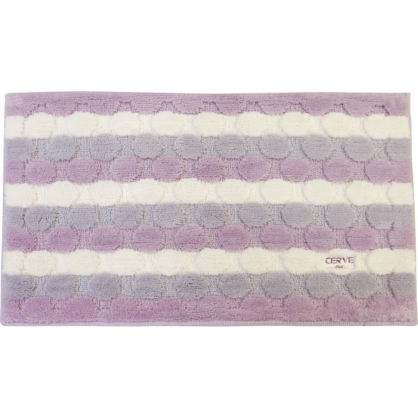 チェルベドット大判バスマットパープル