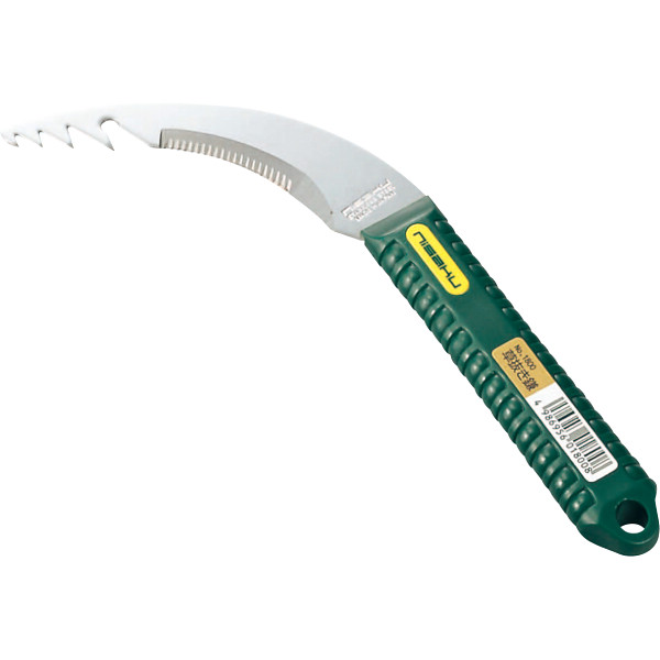 雑草たわし・ブラシ・鎌セット