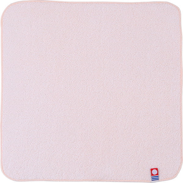 はぐくむたおる　タオルハンカチ１０枚セットピンク