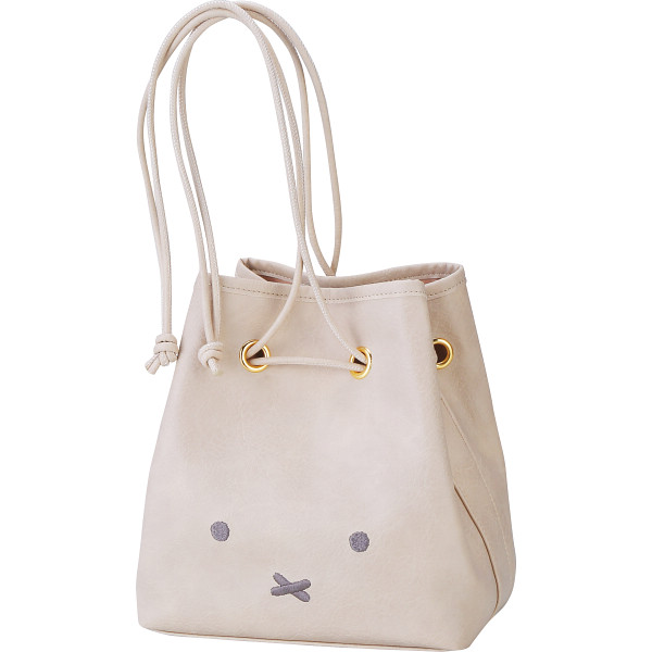 ディック・ブルーナ　ミッフィーショルダーバッググレージュ