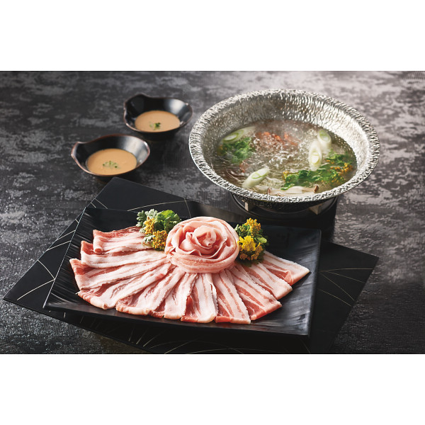 鹿児島県産 黒豚バラしゃぶしゃぶ用（４００ｇ）