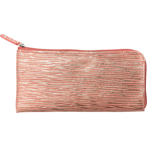 マデーラ Ｌ字ファスナー長財布ピンク