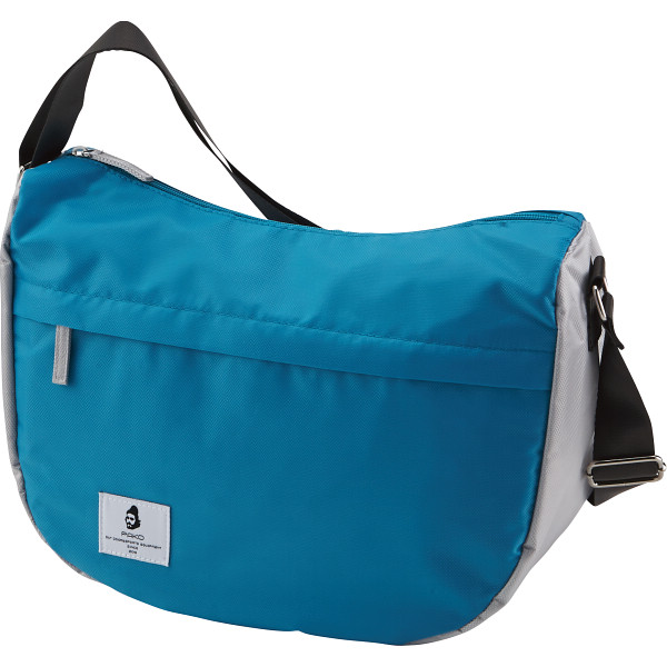 パコ ショルダーバッグブルー×グレー