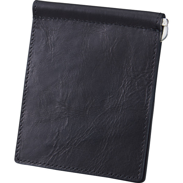 メイド イン ジャパン 牛革札バサミクロ