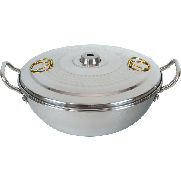 匠丈膳 蓋付しゃぶしゃぶ鍋（２６ｃｍ）