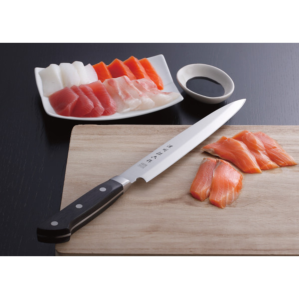 濃州孫六作 刺身包丁（プロフェッショナル）