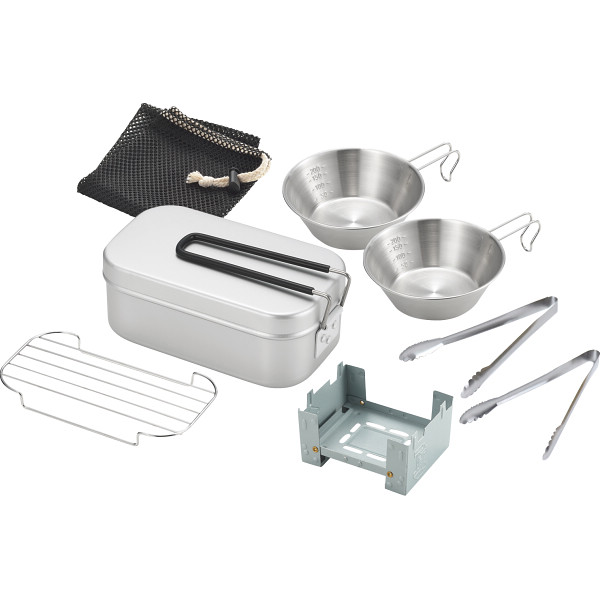 キャッチフィールド アウトドア５点セット（トング付）