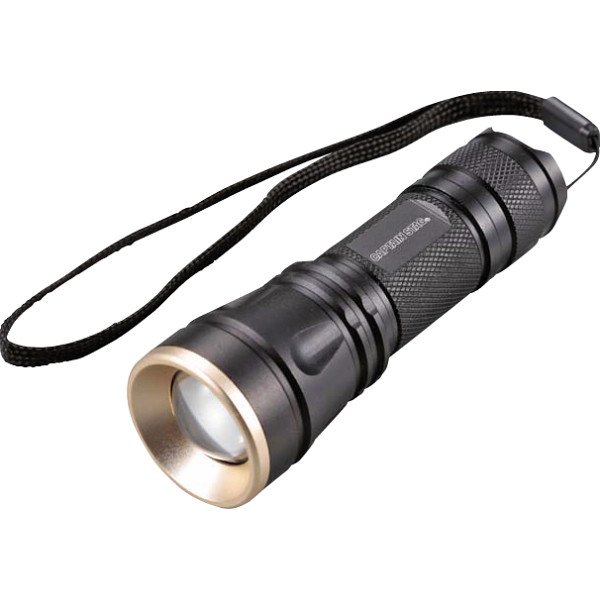 キャプテンスタッグ 雷神アルミパワーチップ型ＬＥＤライト