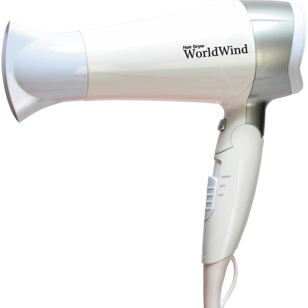 フカイ ワールドウインドヘアードライヤーホワイト