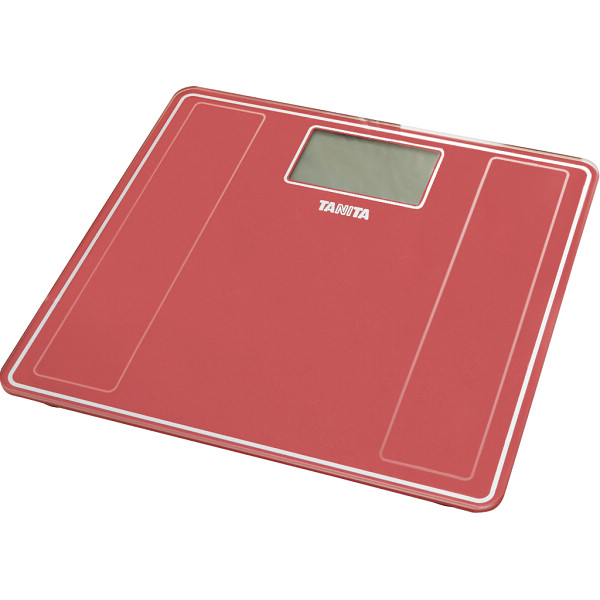 タニタ　デジタルヘルスメーターメタリックレッド