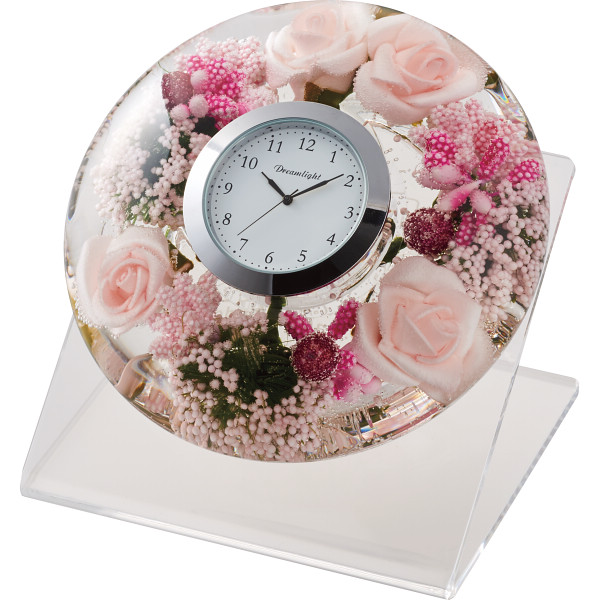 ドリームライト 置き時計リトルローズ