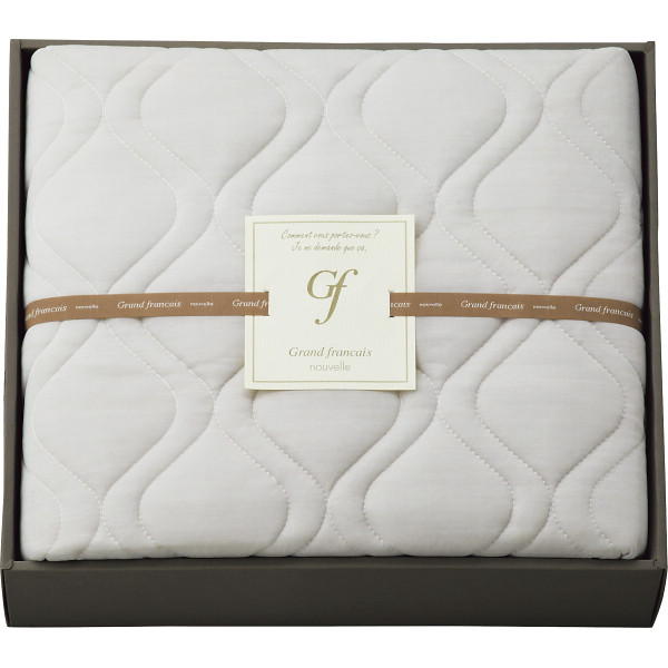 グランフランセヌーベル クール接触冷感敷パットグレージュ