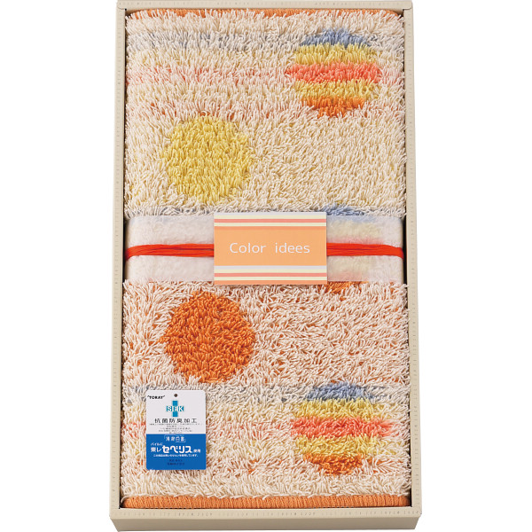 カラーイデー　キッチンマットドット