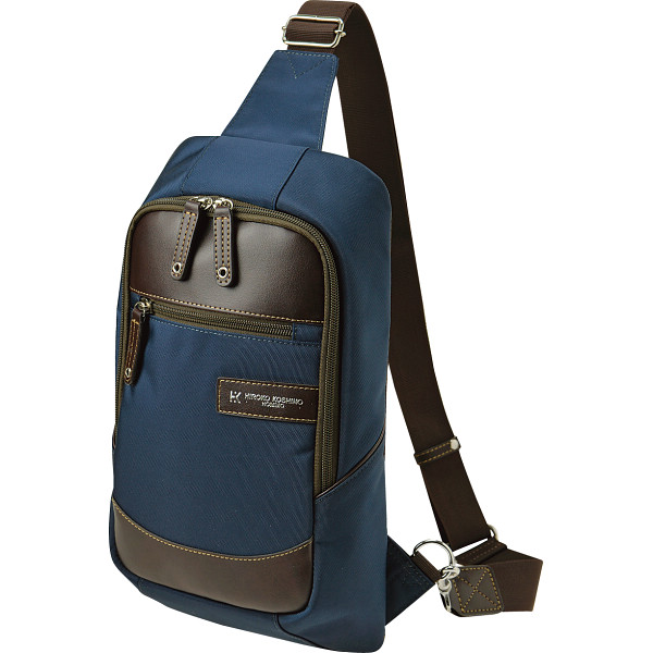 ヒロココシノ・オム ＴＤワンショルダーバッグネイビーブルー