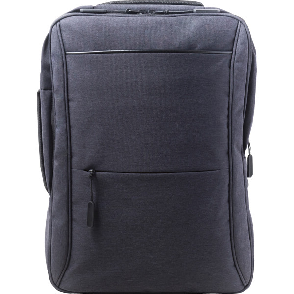 カンサイセレクション スリムビジネスリュックブラック