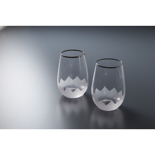 シュトルツル プリュームカット タンブラー プラチナ ４個セット