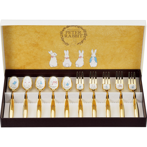 ピーターラビット 七宝カトラリー１０本セット