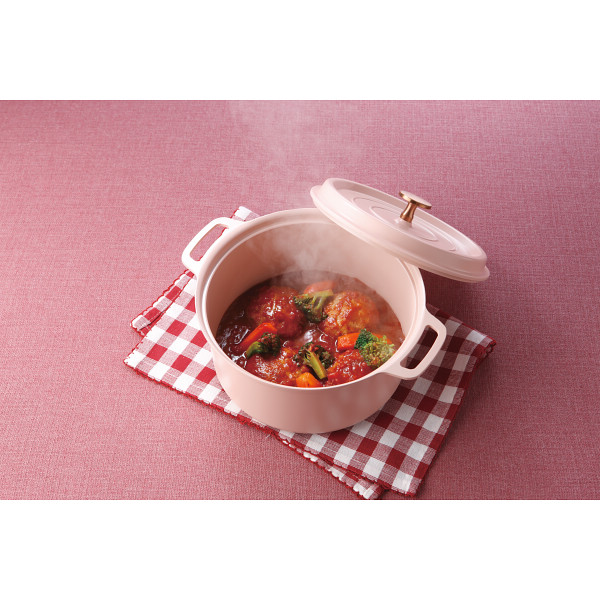 クックシェア 軽ラクポット（２０ｃｍ）ピンク