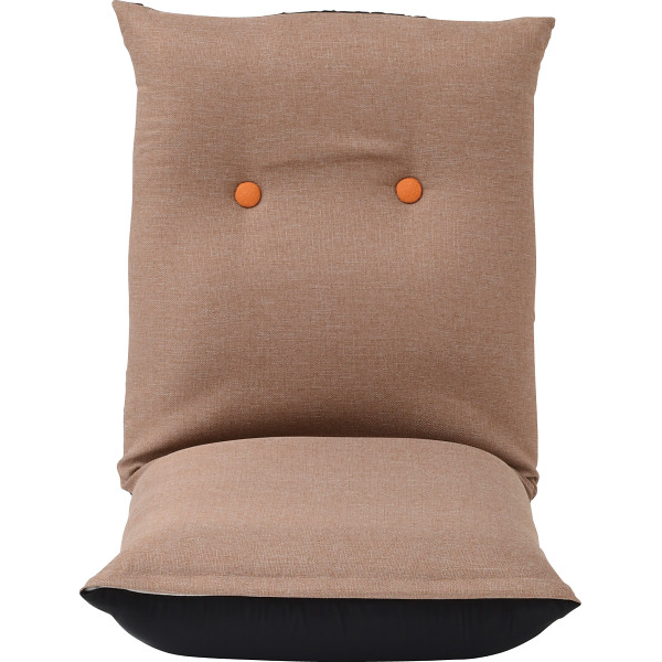 低反発折りたたみ座椅子ベージュ