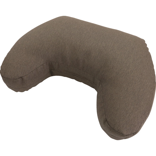 ミラビーズアームレストクッション コンフィブラウン