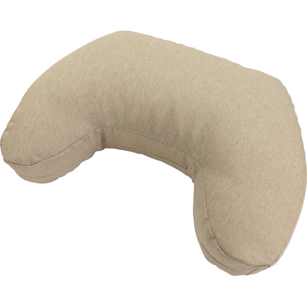 ミラビーズアームレストクッション コンフィベージュ