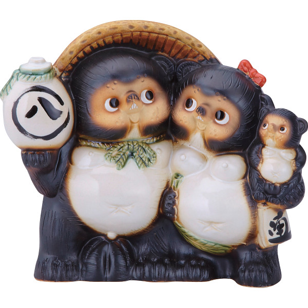 信楽焼 ファミリー狸８号