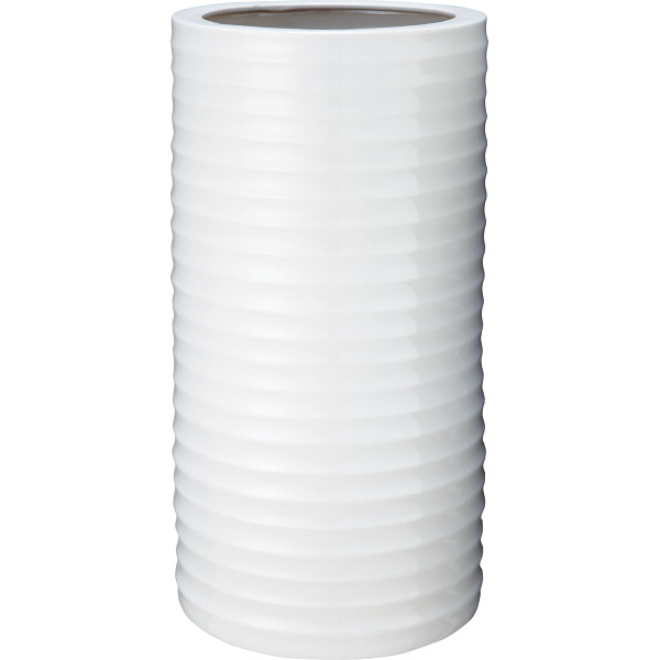 陶器傘立てホワイト