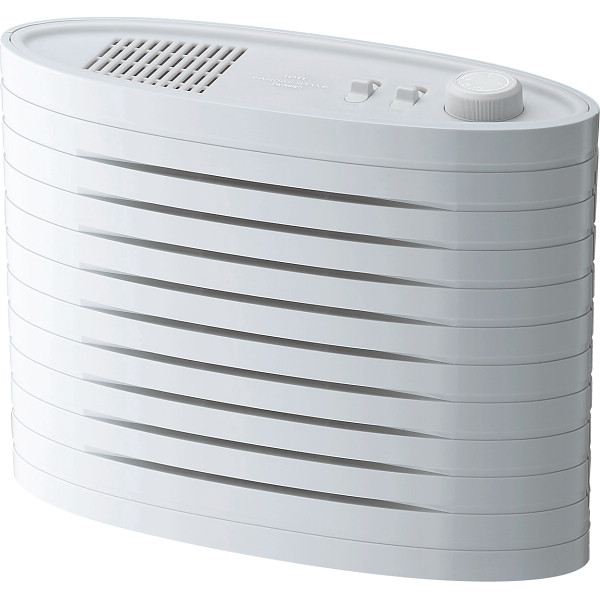 ツインバード　マイナスイオン発生空気清浄機（～３畳用）ホワイト