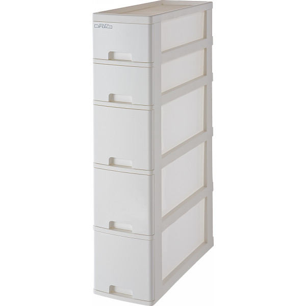 バンテ　スリムストッカー５段ホワイト