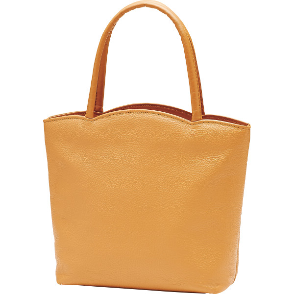 姫路レザー牛革フェミニントートキャメル