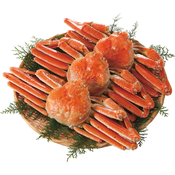 ボイルずわいがに姿３尾（計１．４ｋｇ）