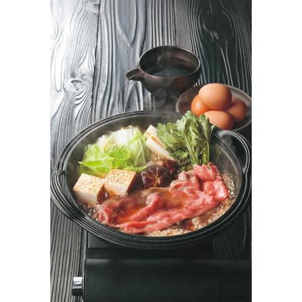 岩手県産小形牧場牛 すき焼き用セット（４００ｇ）