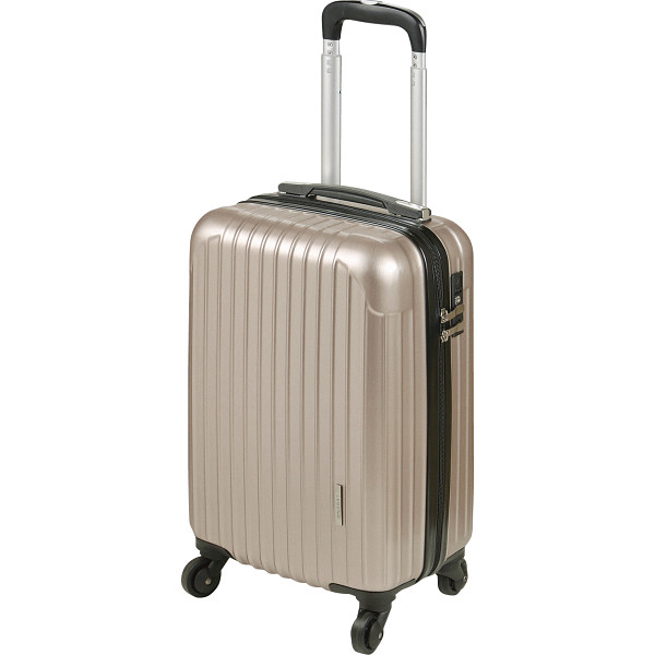 ＴＳＡロック付キャリーケースゴールド